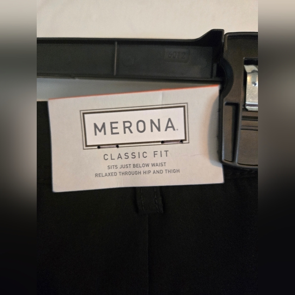 NWT | Merona | Women's Wide-Leg Dress Pants | Color: Black | Size: 10 - Picture 11 of 13